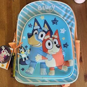 Kids Backpack - Blue and Orange